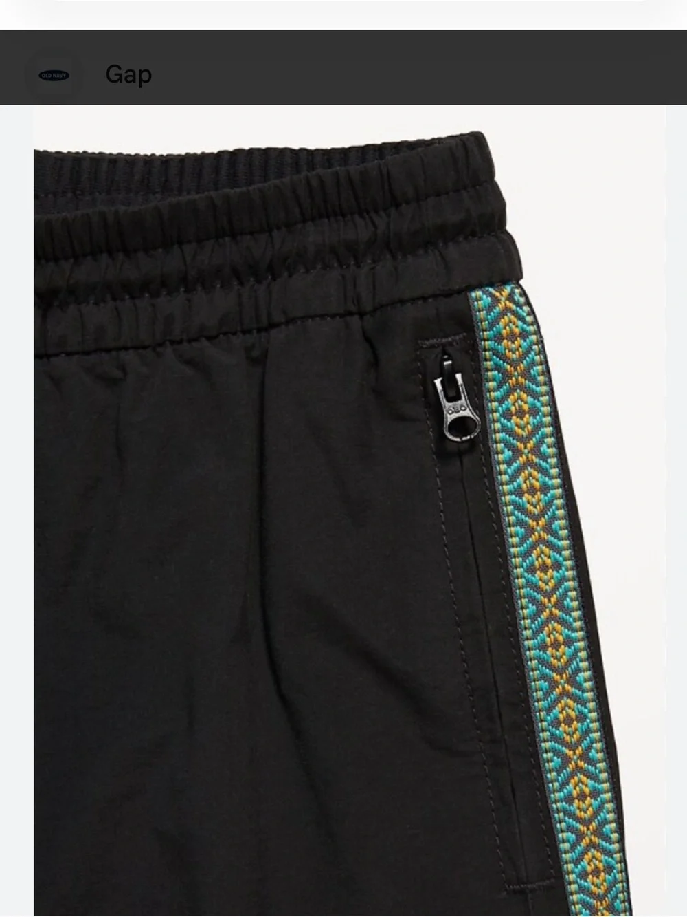Boys Old Navy pair Above Knee Tech Zip Pocket Shorts & Khaki cargo shorts - Picture 6 of 7
